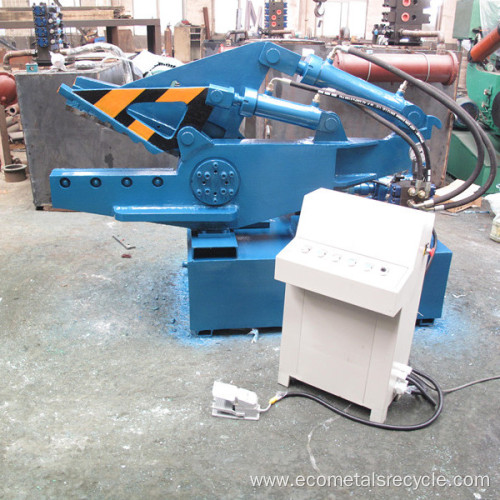 Scrap Metal Recycling Rebar Alligator Shear Cutting Machine